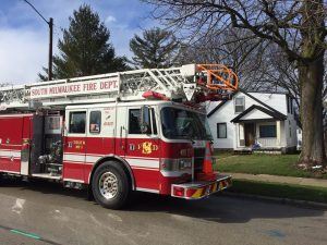 Front of a Fire Truck